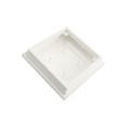 5.625" Cape May Style Vinyl Post Cap for Vinyl Fence and Railing (White)