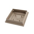 6X6 Cape May Style Vinyl Post Cap for Vinyl Fence and Railing (Khaki)