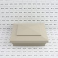6X6 Cape May Style Vinyl Post Cap for Vinyl Fence and Railing (Khaki)