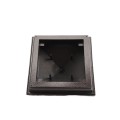 5X5 Haven Style Vinyl Post Cap for Vinyl Fence and Railing (Antique Brown)