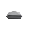 5X5 Haven Style Vinyl Post Cap for Vinyl Fence and Railing (Antique Gray)