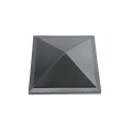 5X5 Haven Style Vinyl Post Cap for Vinyl Fence and Railing (Antique Gray)