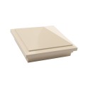 5X5 Haven Style Vinyl Post Cap for Vinyl Fence and Railing (Beige)