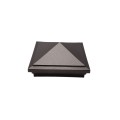5.625" Haven Style Vinyl Post Cap for Vinyl Fence and Railing (Antique Brown)