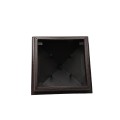 5.625" Haven Style Vinyl Post Cap for Vinyl Fence and Railing (Antique Brown)
