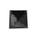 6X6 Haven Style Vinyl Post Cap for Vinyl Fence and Railing (Antique Gray)