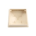 6X6 Haven Style Vinyl Post Cap for Vinyl Fence and Railing (Beige)