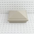 6X6 Haven Style Vinyl Post Cap for Vinyl Fence and Railing (Khaki)