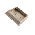 6X6 Haven Style Vinyl Post Cap for Vinyl Fence and Railing (Khaki)