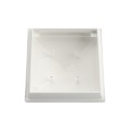 6X6 Haven Style Vinyl Post Cap for Vinyl Fence and Railing (White)
