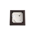 5X5 Neptune Low Voltage Lighted Post Cap - Antique Brown