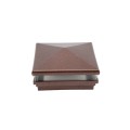 5.625" Sq. Neptune Low Voltage LED Lighted Post Cap - Antique Copper 1506-LED-AC-5K