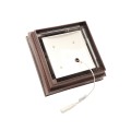 6" x 6" Haven Low Voltage (Cool White LED) Lighted Vinyl Post Cap - Antique Copper