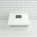 5.625" Sq. Neptune Solar LED Lighted Vinyl Post Cap for Vinyl Fence and Railing (White)
