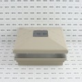 6" Sq. Neptune Solar LED Lighted Vinyl Post Cap for Vinyl Fence and Railing (Khaki) 
