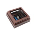 5" Sq. Cape May Solar Lighted Vinyl Post Cap for Vinyl Fence and Railing (Antique Copper)