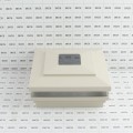 6" Sq. Cape May Solar LED Lighted Vinyl Post Cap for Vinyl Fence and Railing (Almond)
