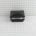 4.5" Sq Cape May Low Voltage Lighted Post Cap - Hammertone Black