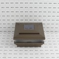 4.5" Sq. Cape May Solar LED Lighted Vinyl Post Cap for Vinyl Fence and Railing (Antique Gold)