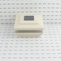 4.5" Sq. Cape May Solar LED Lighted Vinyl Post Cap for Vinyl Fence and Railing (Beige)