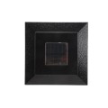 LMT-1562HB 4.5" Sq. Cape May Solar LED Lighted Vinyl Post Cap - Hammertone Black