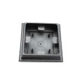 4.5" sq Cape May Style Vinyl Post Cap for Vinyl Fence and Railing (Antique Gray)