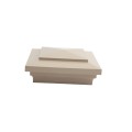 4.5" sq Cape May Style Vinyl Post Cap for Vinyl Fence and Railing (Khaki)