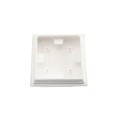4.5" sq Cape May Style Vinyl Post Cap for Vinyl Fence and Railing (White)