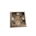 4.5" Sq Neptune Style Vinyl Post Cap for Vinyl Fence and Railing (Antique Gold)