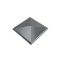 4.5" Sq Neptune Style Vinyl Post Cap for Vinyl Fence and Railing (Antique Gray)