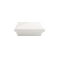 4.5" Sq Neptune Style Vinyl Post Cap for Vinyl Fence and Railing (White)
