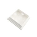 4.5" Sq Neptune Style Vinyl Post Cap for Vinyl Fence and Railing (White)