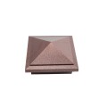 4.5" sq Haven Style Vinyl Post Cap for Vinyl Fence and Railing (Antique Copper)