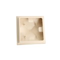 4.5" sq Haven Style Vinyl Post Cap for Vinyl Fence and Railing (Beige)