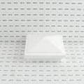 4.5" sq Haven Style Vinyl Post Cap for Vinyl Fence and Railing (White)