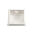 4.5" sq Haven Style Vinyl Post Cap for Vinyl Fence and Railing (White)