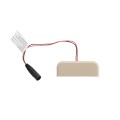 5K Stair/Side Light with Cover for Vinyl Fence and Railing (Cool White) Almond