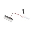 5K Stair/Side Light with Cover for Vinyl Fence and Railing (Cool White) Almond
