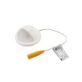 3K Dome Side Light for Vinyl Fence and Railing (Warm White) White