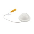 3K Dome Side Light for Vinyl Fence and Railing (Warm White) White
