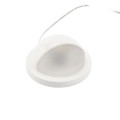 3K Dome Side Light for Vinyl Fence and Railing (Warm White) White