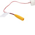 White Flush Deck Light With Trim for Vinyl Fence and Railing (Warm White) White