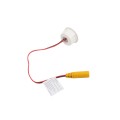 White Flush Deck Light With Trim for Vinyl Fence and Railing (Warm White) White