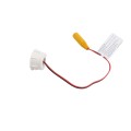 White Flush Deck Light With Trim for Vinyl Fence and Railing (Warm White) White