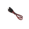 2' Outdoor Low Voltage LED Wire Harness Extension Cable for Vinyl Fence and Railing