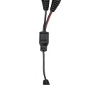 ZipUp 4-Piece 1-Watt Ceiling & Under Deck Lights w/ Twist Connection & Gaskets - Black (simple_unboxed)