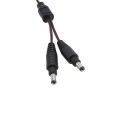 LMT Dual Output LED Low Voltage Lighting Wire Harness Cable With 2 Output Splitters (7 1/2" Long) - 1630