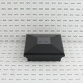 4" Sq. Neptune Downward Solar LED Lighted Vinyl Post Cap for Vinyl Fence and Railing (Hammertone Black)