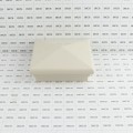 4" Sq. Neptune Downward Low Voltage LED Lighted Post Cap for Vinyl Fence and Railing (Warm White) Almond