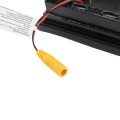 4" Sq. Neptune Downward Low Voltage LED Lighted Post Cap for Vinyl Fence and Railing (Warm White) Hammertone Blac